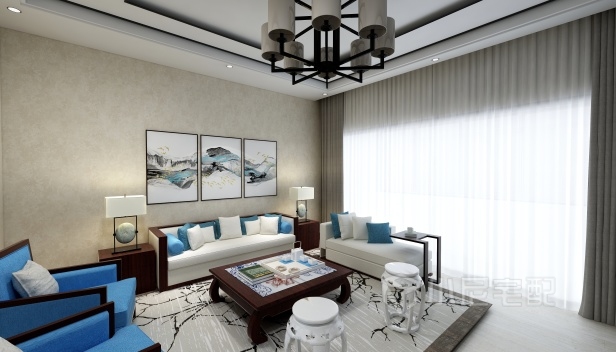 72.64㎡/兩室兩廳一衛/中式