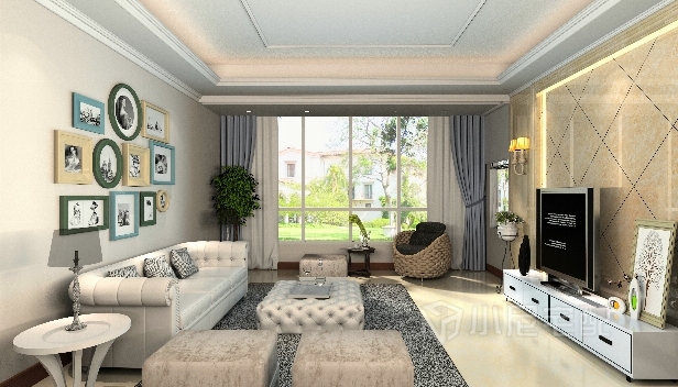 130㎡/三室一廳一衛/簡約