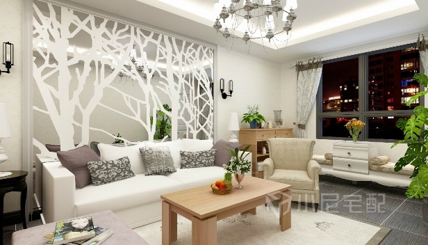 85㎡/兩室一廳一衛(wèi)/現(xiàn)代