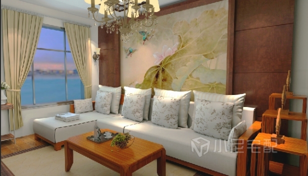 83㎡/兩室兩廳一衛(wèi)/中式