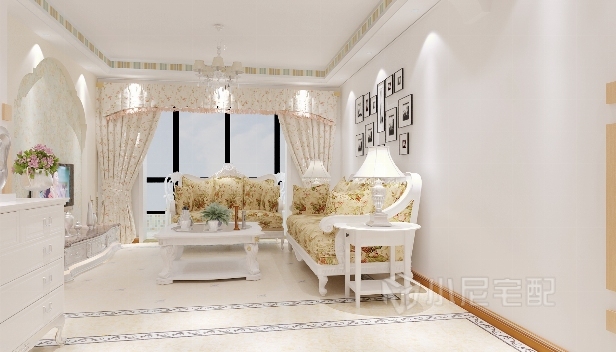 148㎡/三室兩廳兩衛/美式