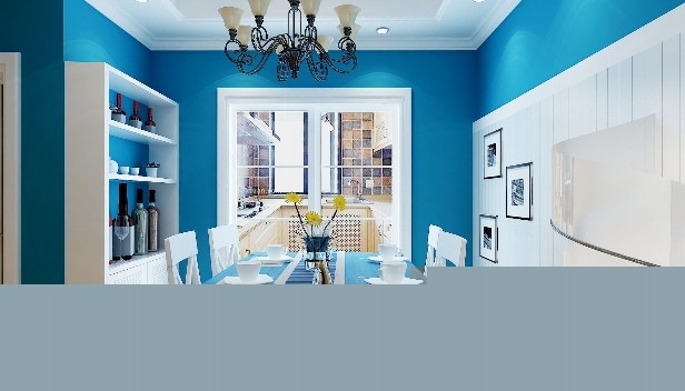 86.7㎡/三室兩廳兩衛(wèi)/地中海