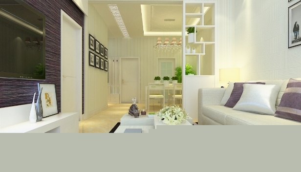 92㎡/兩室兩廳一衛(wèi)/簡約