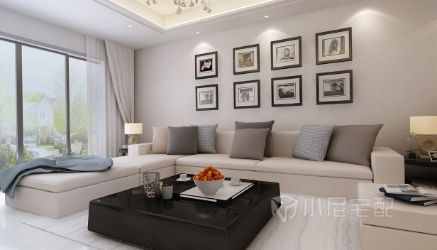 90㎡/兩室兩廳一衛/簡約