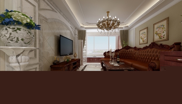 130㎡/三室一廳兩衛/歐式