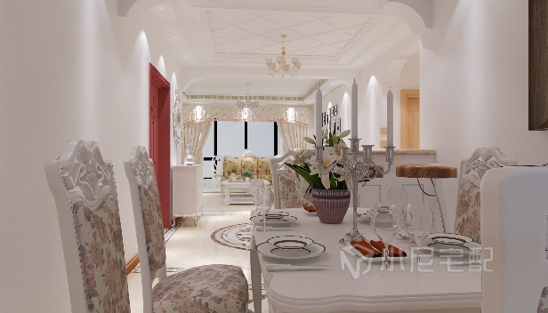 148㎡/三室兩廳兩衛/美式