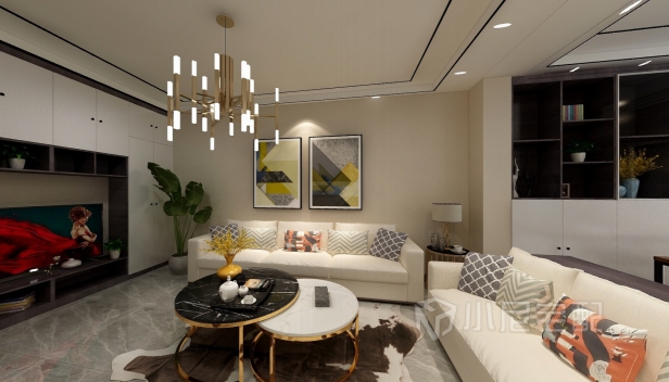 135㎡/三室兩廳一衛/簡約