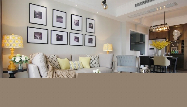 124㎡/三室兩廳兩衛(wèi)/現(xiàn)代