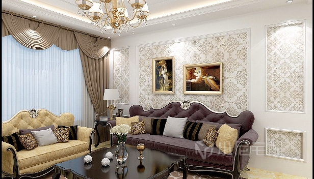 135㎡/三室兩廳兩衛/混搭