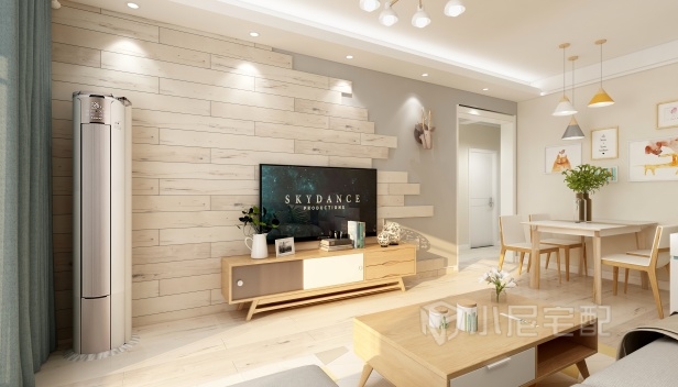 95㎡/三室兩廳一衛/簡約