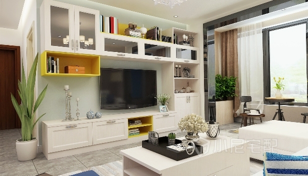 110㎡/兩室一廳兩衛/現代