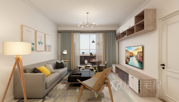 95㎡/兩室兩廳一衛/現代