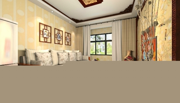 89㎡/兩室一廳一衛(wèi)/中式