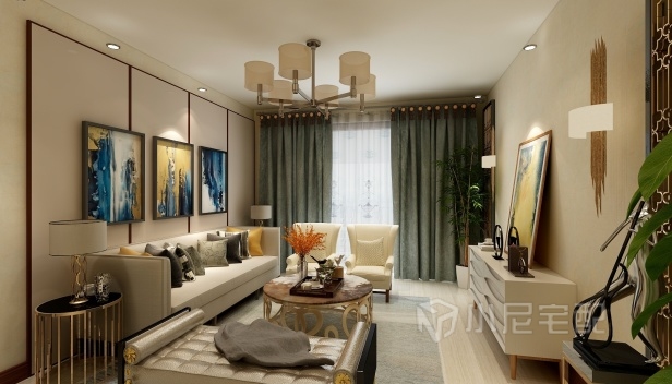 120㎡/三室兩廳兩衛/中式