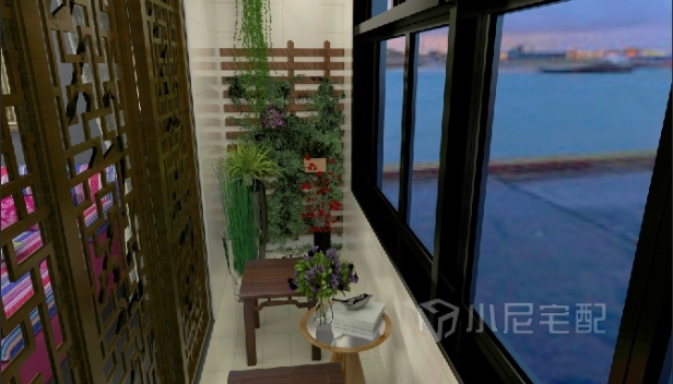 144.8㎡/三室兩廳兩衛/中式