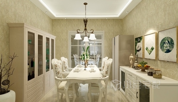 128㎡/三室兩廳兩衛/混搭