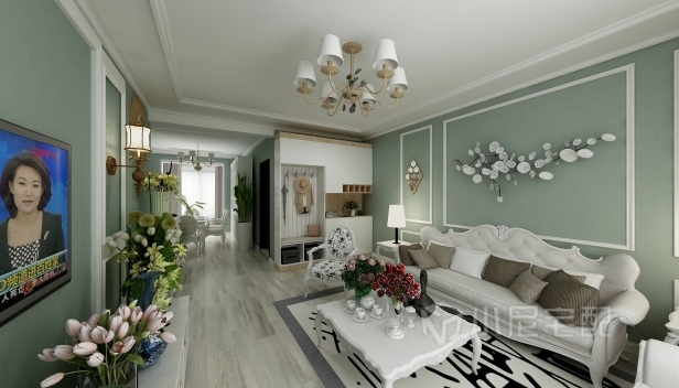 153㎡/三室兩廳兩衛/美式