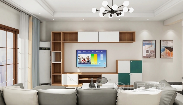 86㎡/兩室兩廳一衛/混搭