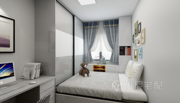 37.5㎡/兩室一廳一衛/現代