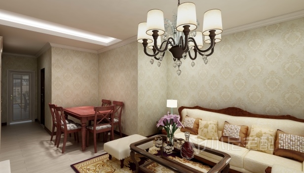 87㎡/三室一廳兩衛/歐式