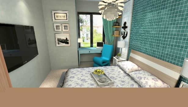 90.78㎡/三室一廳兩衛/混搭