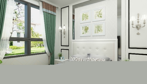 120㎡/三室一廳一衛(wèi)/地中海