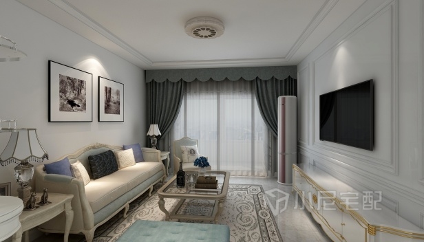 107㎡/兩室一廳一衛/簡約