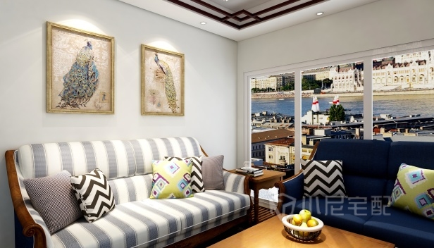 88㎡/三室一廳一衛/混搭