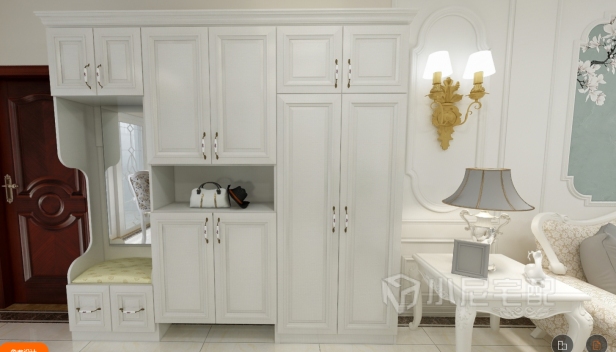 120㎡/三室兩廳兩衛/歐式