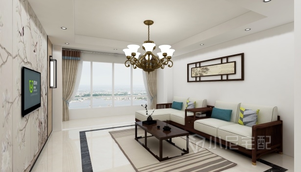 100㎡/三室兩廳兩衛/中式