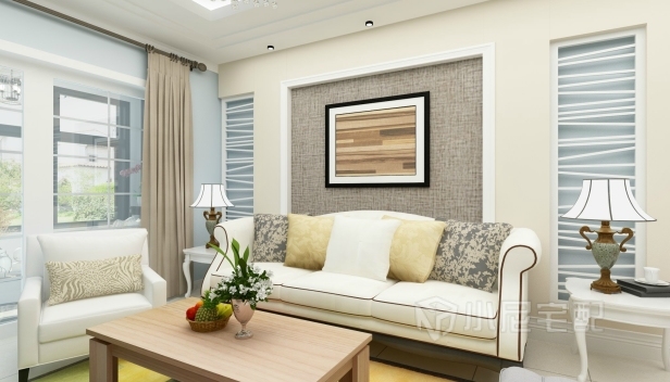 80㎡/兩室一廳一衛/簡約