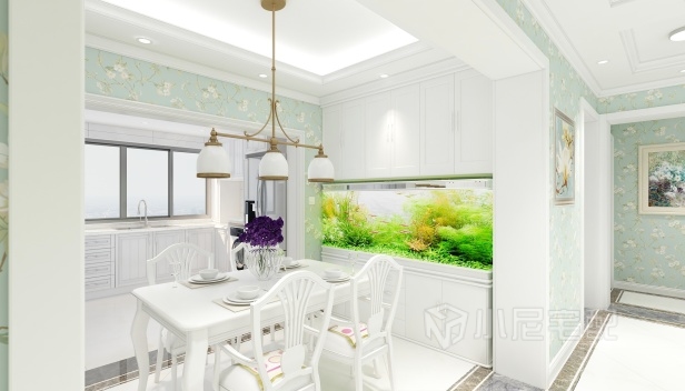 136.8㎡/三室兩廳兩衛(wèi)/混搭