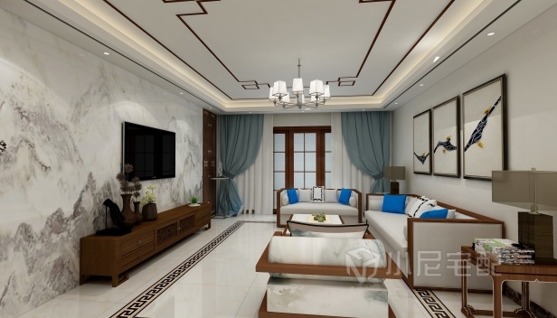 140㎡/三室兩廳兩衛/中式