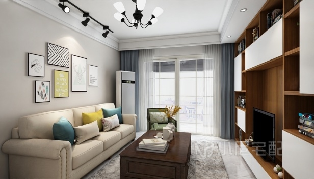 84㎡/兩室兩廳一衛/混搭