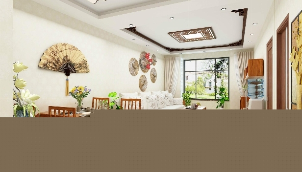 100㎡/兩室一廳一衛/中式