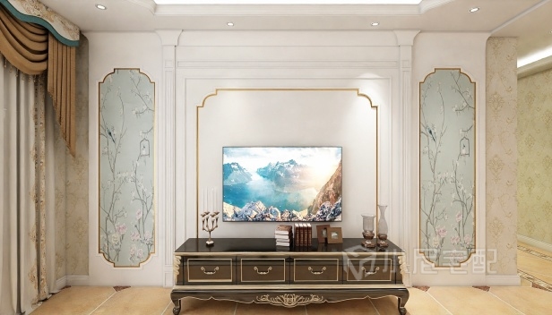 140㎡/三室兩廳兩衛/歐式