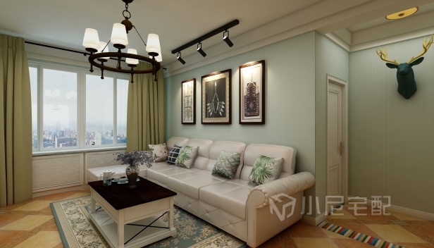 127㎡/三室兩廳一衛/美式