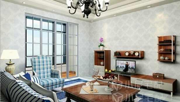 137㎡/三室兩廳一衛/混搭