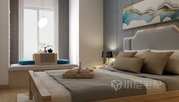 55㎡/兩室一廳兩衛/簡約