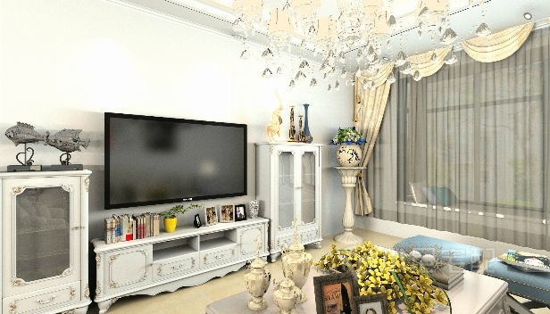 120㎡/三室一廳兩衛/歐式