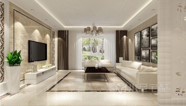 134㎡/三室兩廳兩衛/混搭