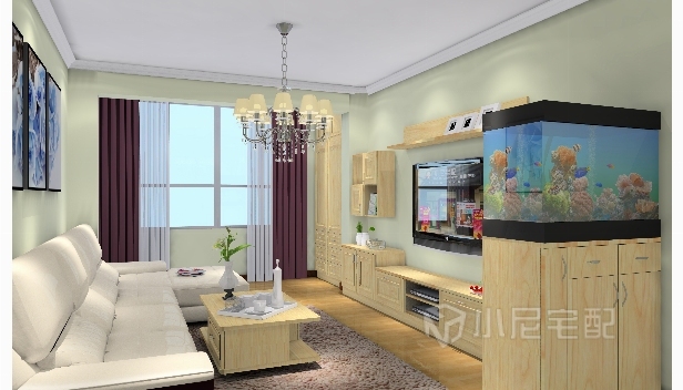 89㎡/兩室兩廳一衛/簡約