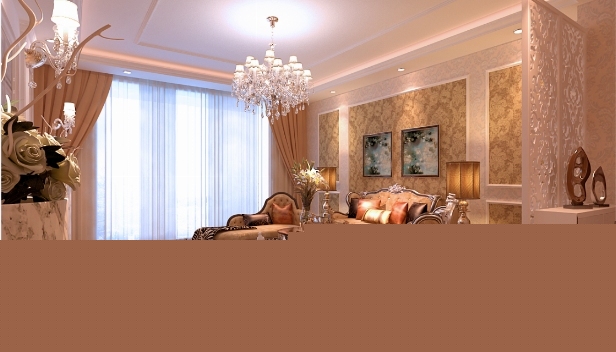 136㎡/三室兩廳兩衛/歐式