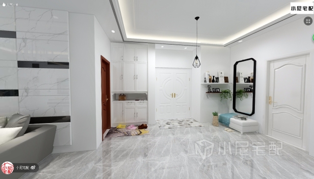 145㎡/三室一廳兩衛/混搭