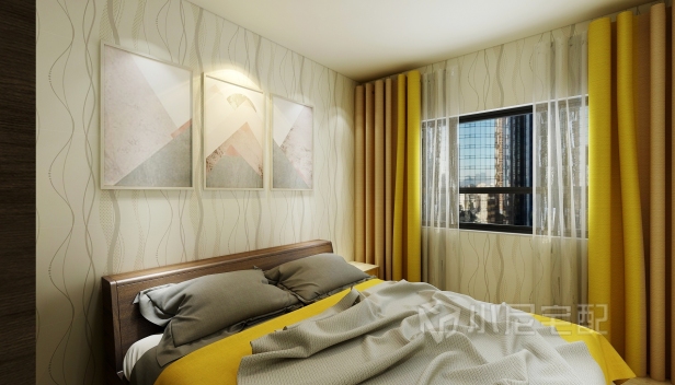 116㎡/三室一廳一衛/現代