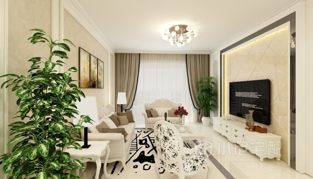 155㎡/三室兩廳兩衛/歐式