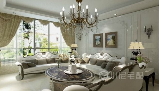 135㎡/三室一廳一衛/歐式