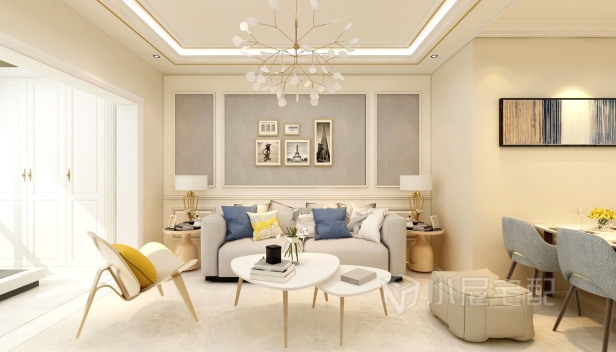 86㎡/兩室兩廳一衛/現代