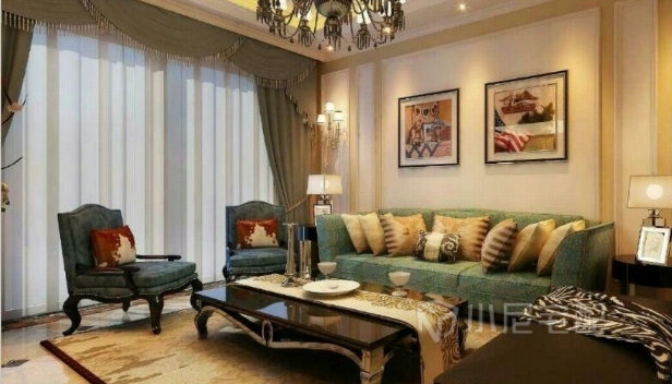 125㎡/三室兩廳一衛/美式