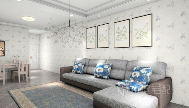 99㎡/兩室一廳一衛/現代